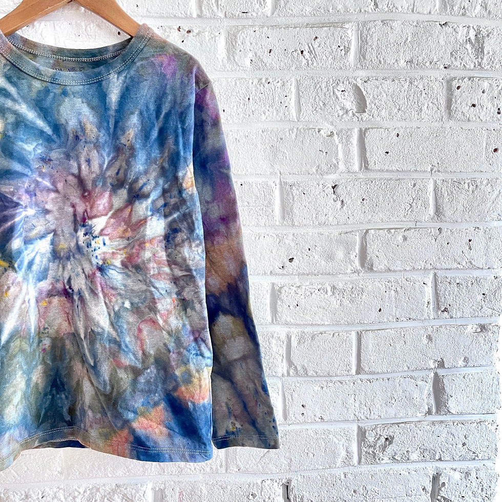 Thumbnail: "Nebula Swirl" Tie Dye Long Sleeve Tee