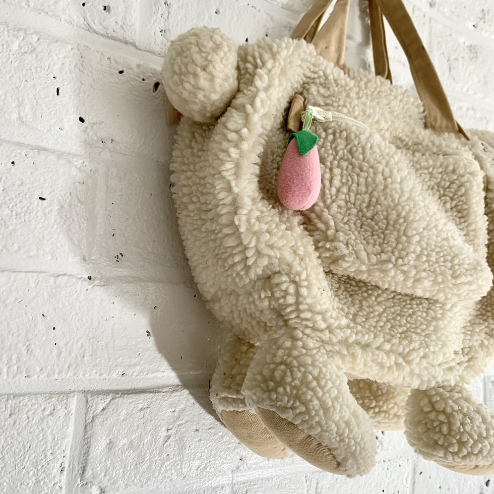 Thumbnail: Vintage Plush Bunny Duffle