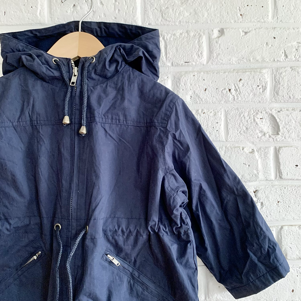 Thumbnail: Petit Bateau Lined Parka