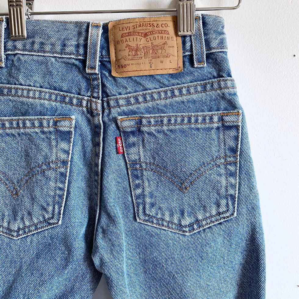 Thumbnail: Classic Levi's 550 Jeans