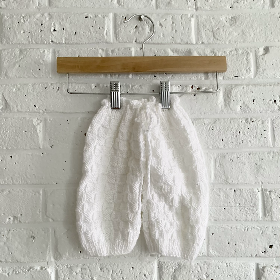 Thumbnail: Handmade Infant Knit Set