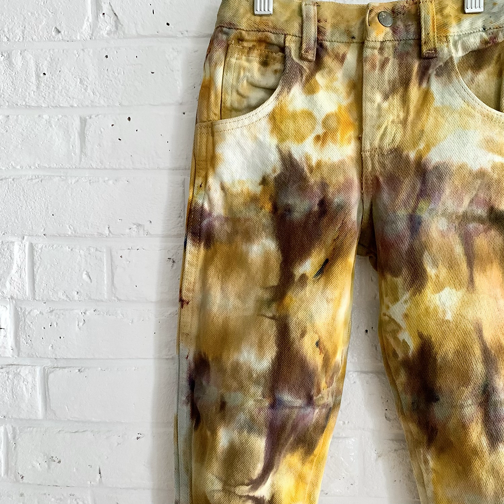Thumbnail: "Tumeric Camo" Jeans
