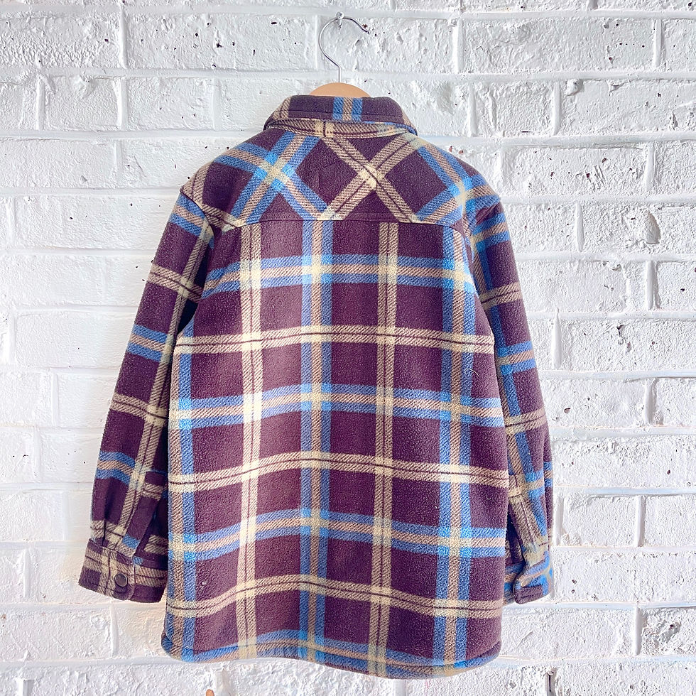 Thumbnail: Cozy Fleeced-Lined Flannel Jacket