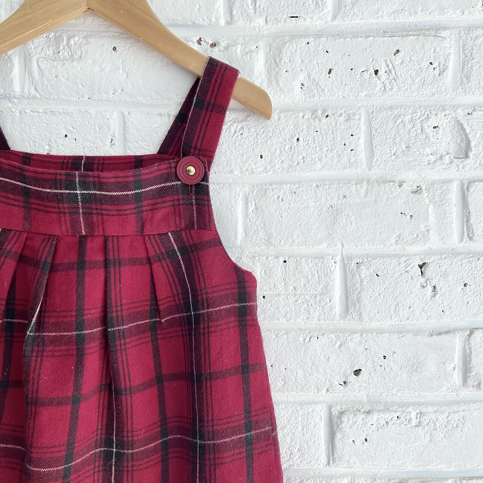 Thumbnail: Hand-made Flannel Dress