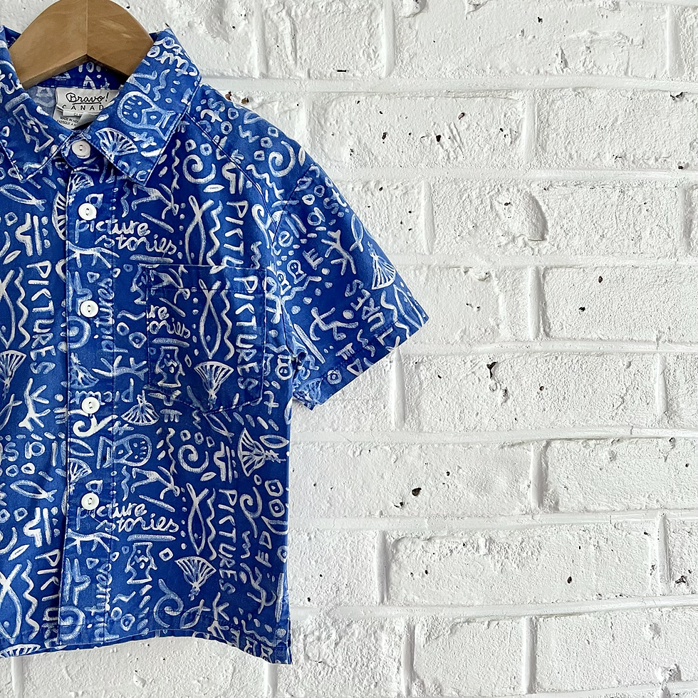 Thumbnail: Vintage Printed Button-up