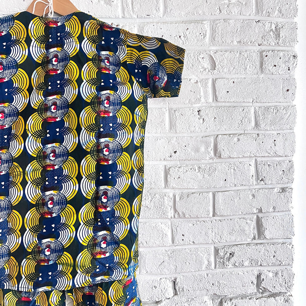 Thumbnail: Ankara Print Pant Set