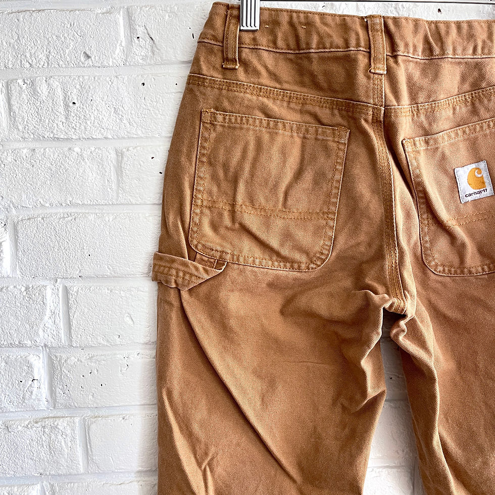 Thumbnail: Distressed Broken-in Carhartt Dungarees