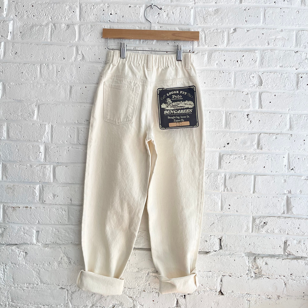 Thumbnail: Vintage Polo Dungarees