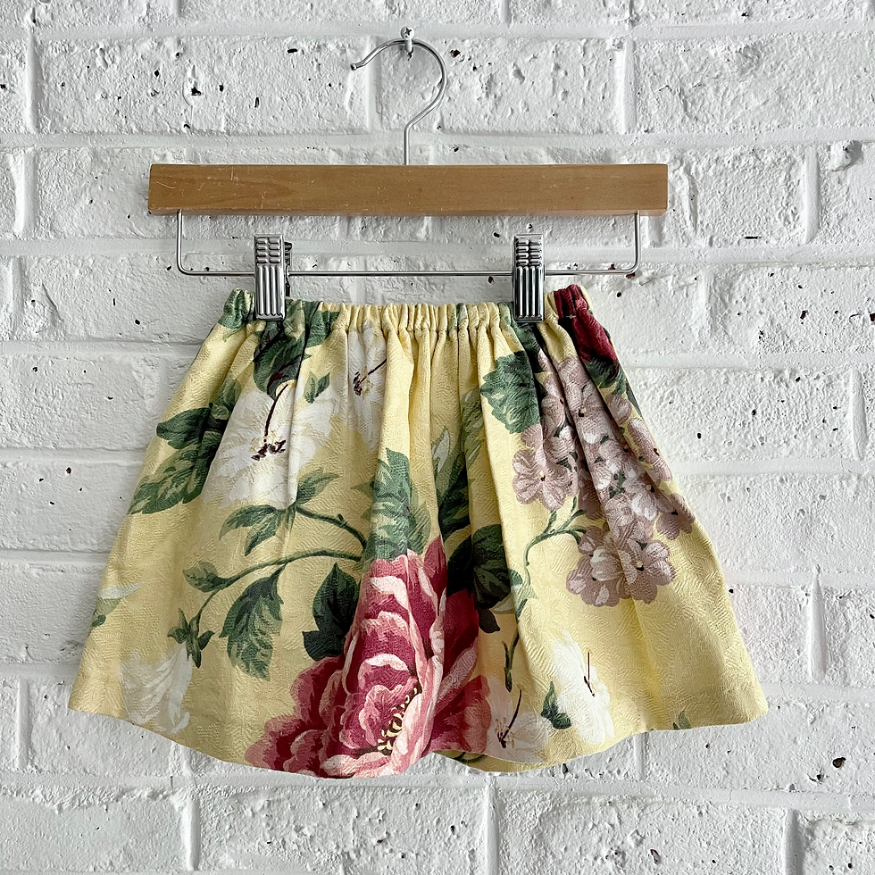Thumbnail: Handmade Floral Circle Skirt