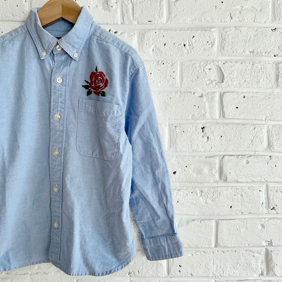 Thumbnail: Rose Button-up Shirt