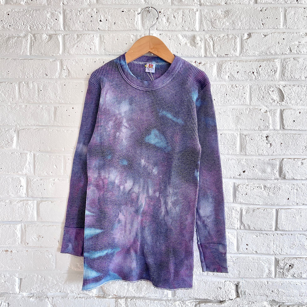 Thumbnail: Vintage Tie Dye Thermals