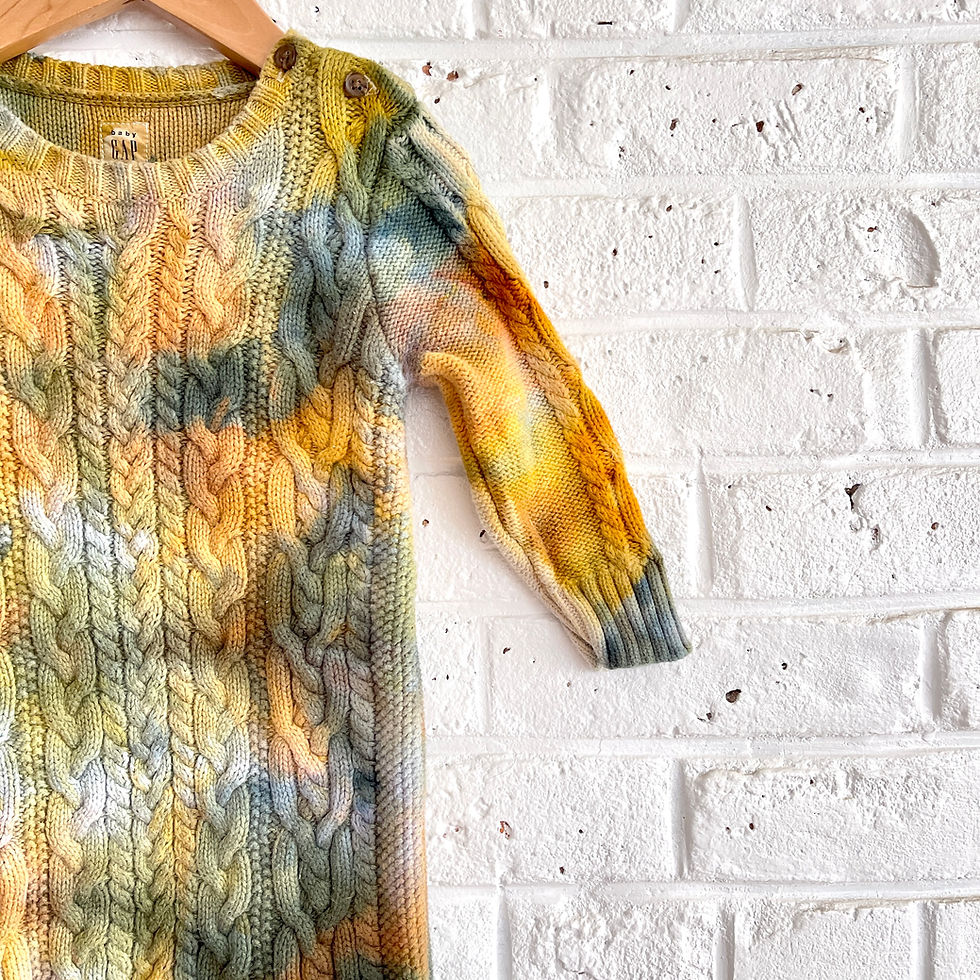 Thumbnail: Hand Dyed "Forest Sunrise" Onesie