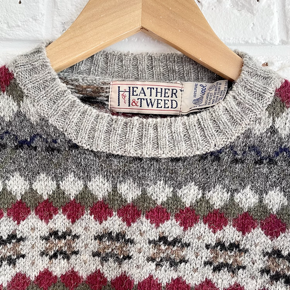 Thumbnail: Vintage FairIsle Sweater
