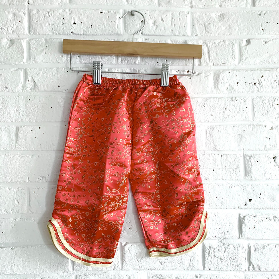 Thumbnail: Pull-on Silk Pants