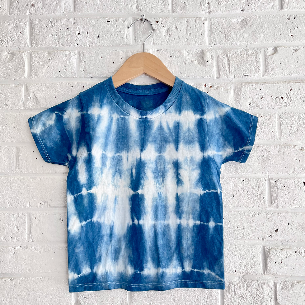 Thumbnail: Shibori Inspired Indigo Tees