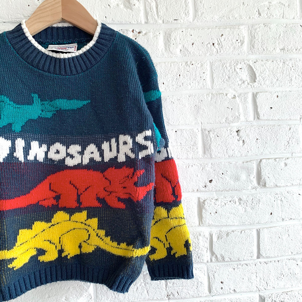 Thumbnail: 80's Vintage J.J.Poole Dino Sweater
