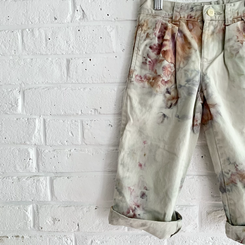 Thumbnail: Hand Dyed Polo Pleated Trousers