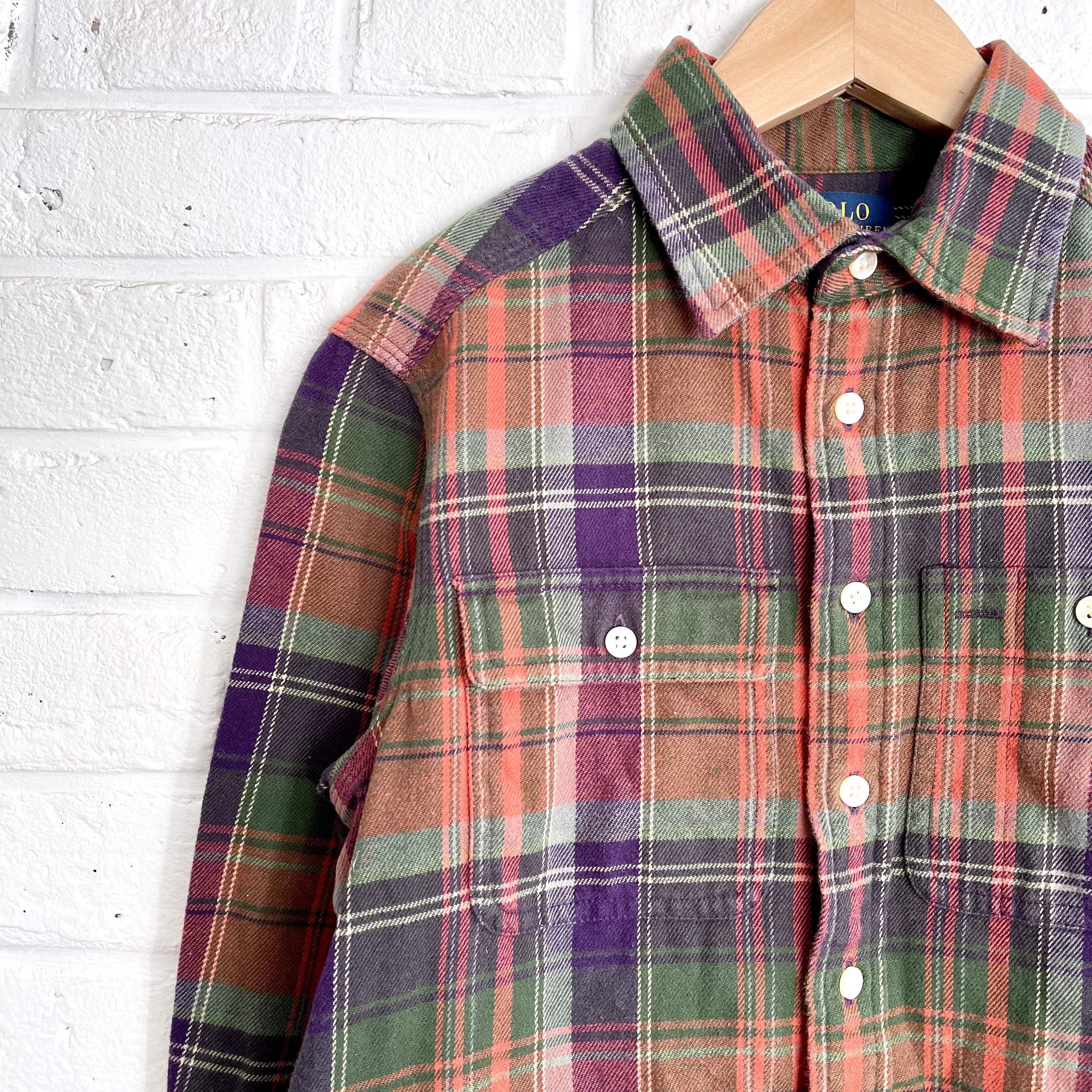 Polo Flannel Button-up