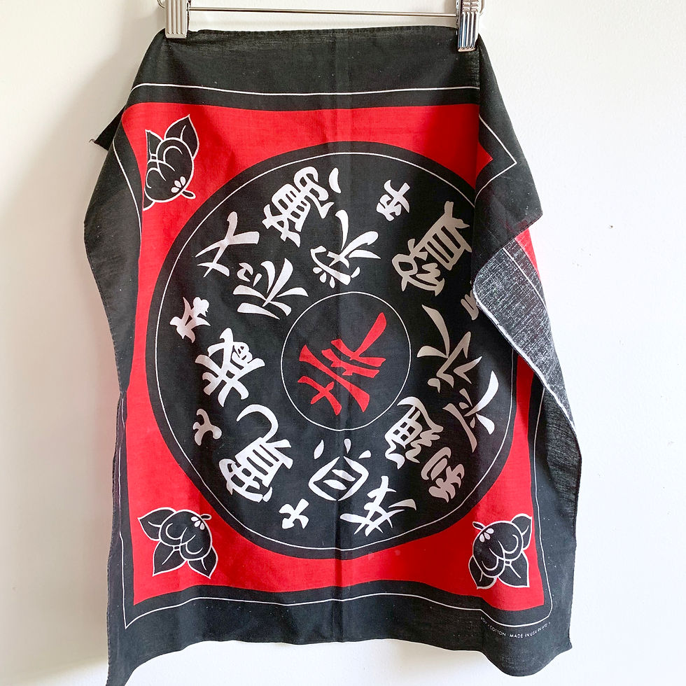 Thumbnail: Vintage "Kanji" Bandana