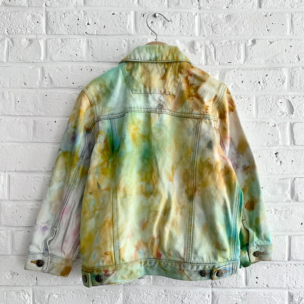 Thumbnail: "Pastel Marble" Denim Trucker