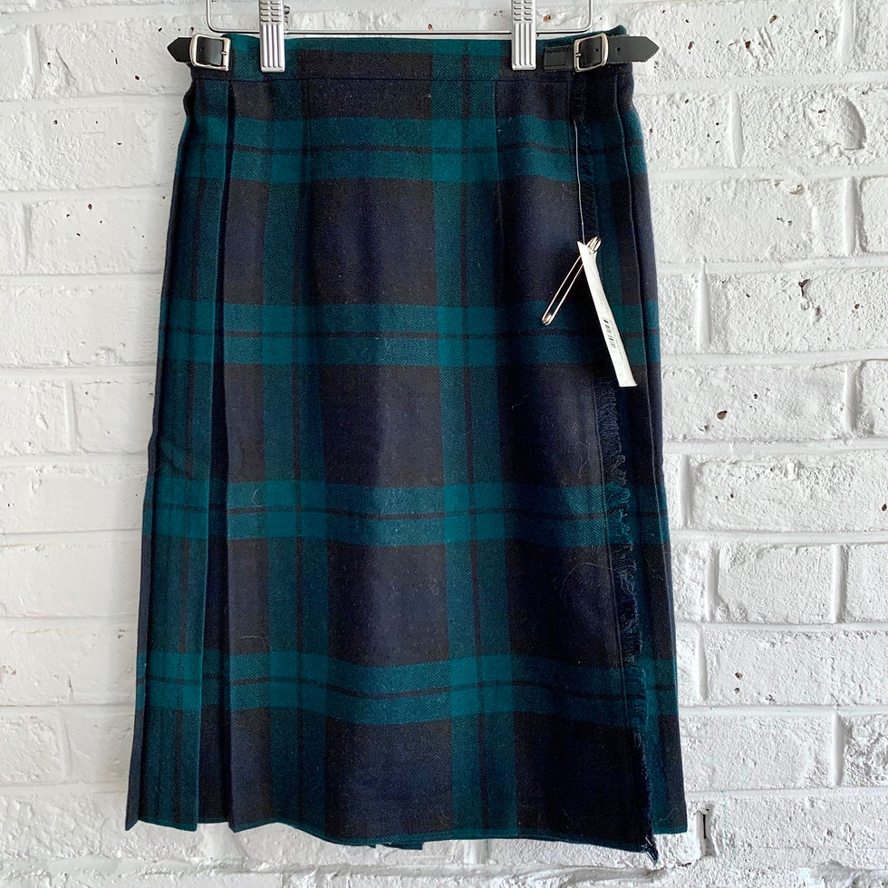 Thumbnail: Authentic Flannel Calf-length Kilt