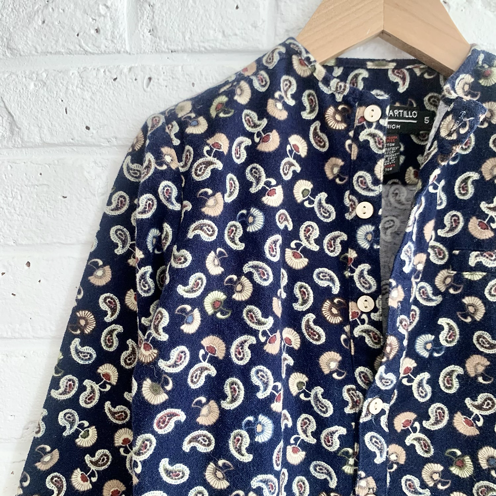 Thumbnail: Brushed Paisley Button-up