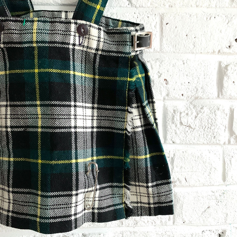 Thumbnail: Vintage Kilt with Buckle