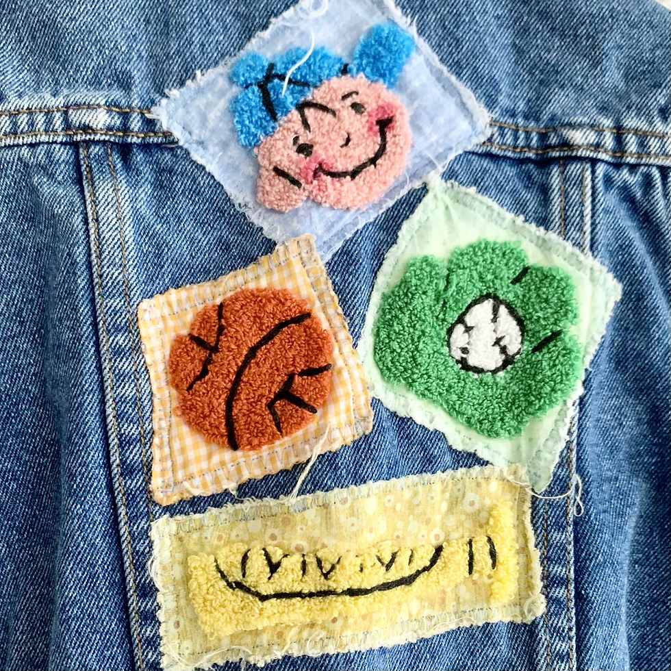 Thumbnail: Handmade Sports Patch Jacket
