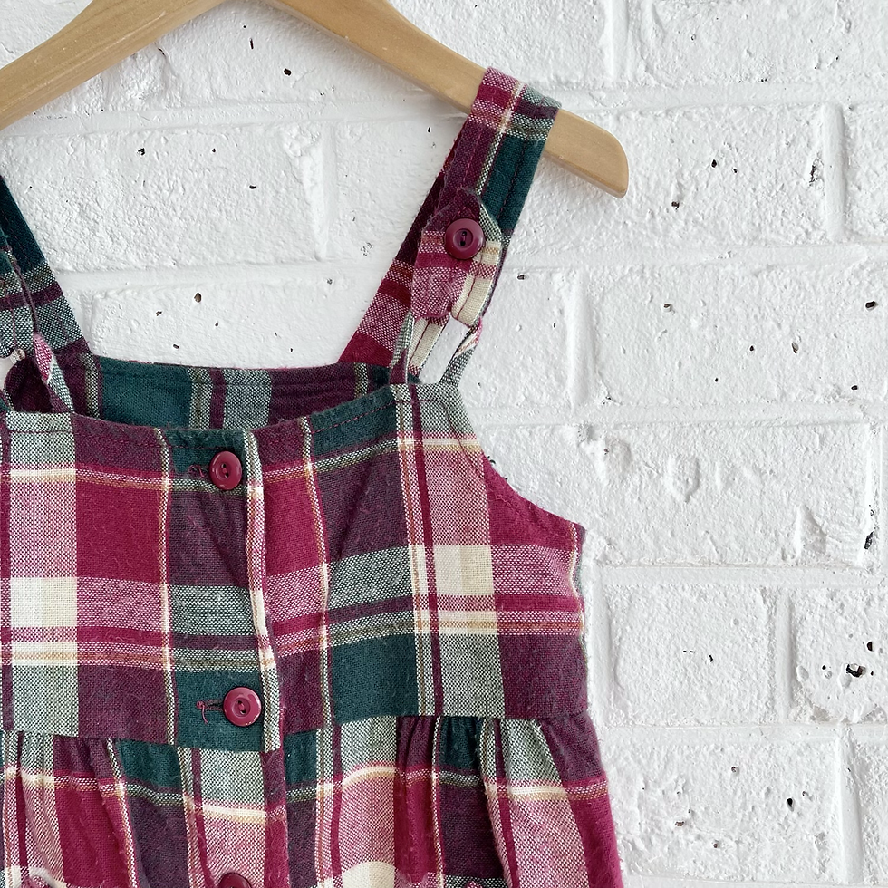 Thumbnail: Vintage Flannel Dress