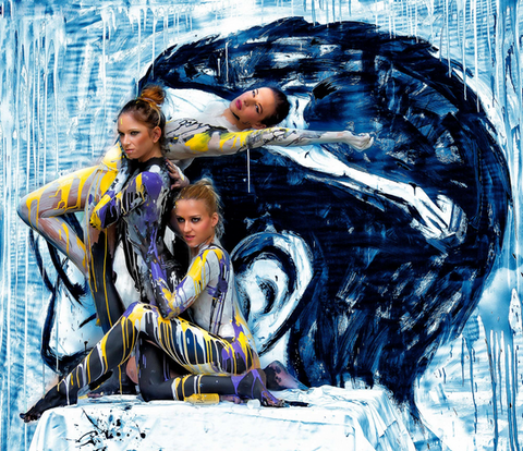 Mike Shane Action Bodypainting Whats on a mans mind 2.0