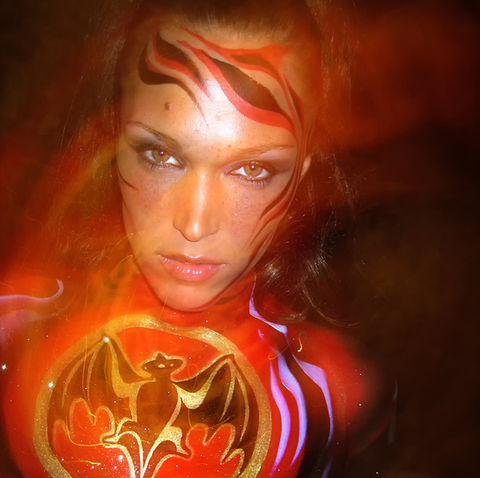 Mike Shane Bodypainting Bacardi 2