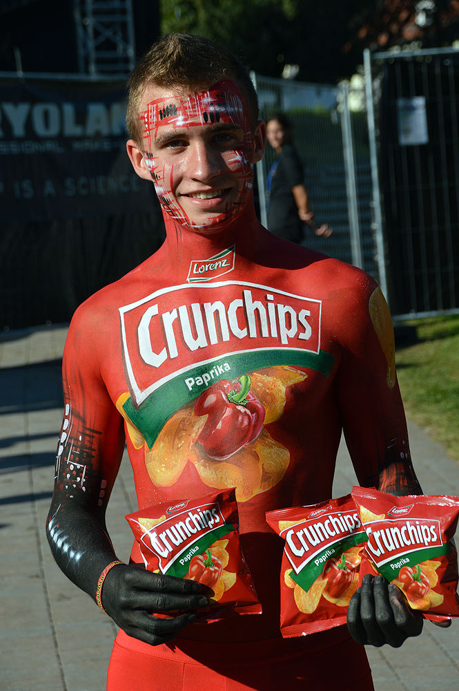 Crunchips-Bodypainting-WM2018