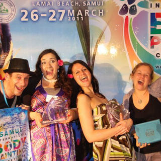 Mike Shane, Bella Volen, Birgit Mörtl and Lena Pock