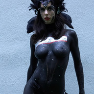 Logo Bodypainting Mike Shane Benson & Hedges Lifeball