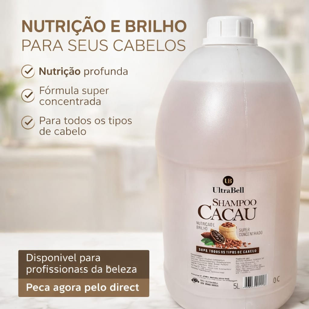 Shampoo de Cacau -  5L