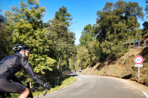 and the climb begins !