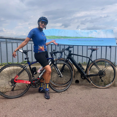 Cycling the French Riviera Local Loops on an E-bike - Gotham Look E-765 electric carbon bike review
