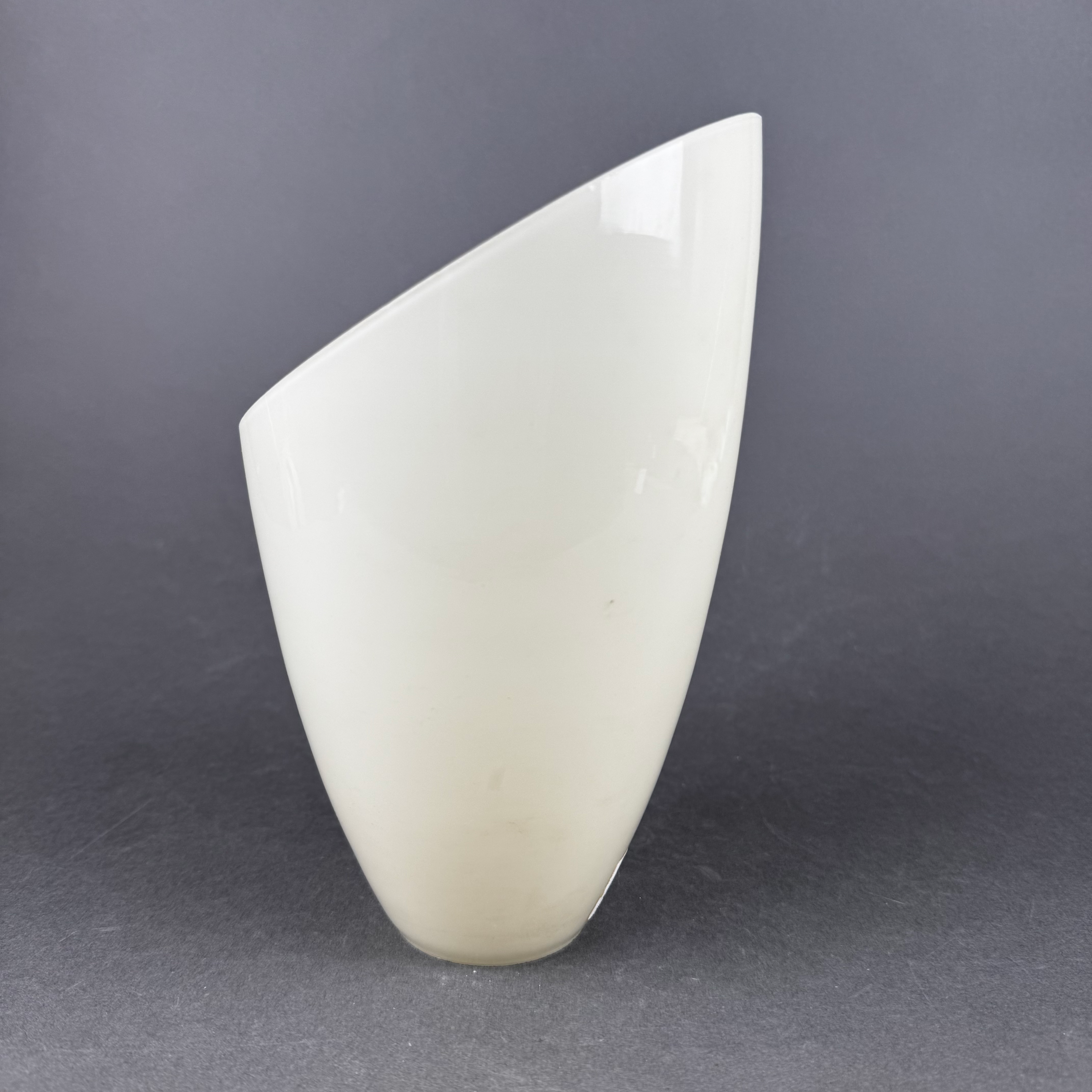 50er Glas Tütenschirm Lampenglas 29 / 5 cm - C-19-3-4150