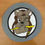 Thumbnail: 61st Fighter Squadron handpainted on grey leather patch