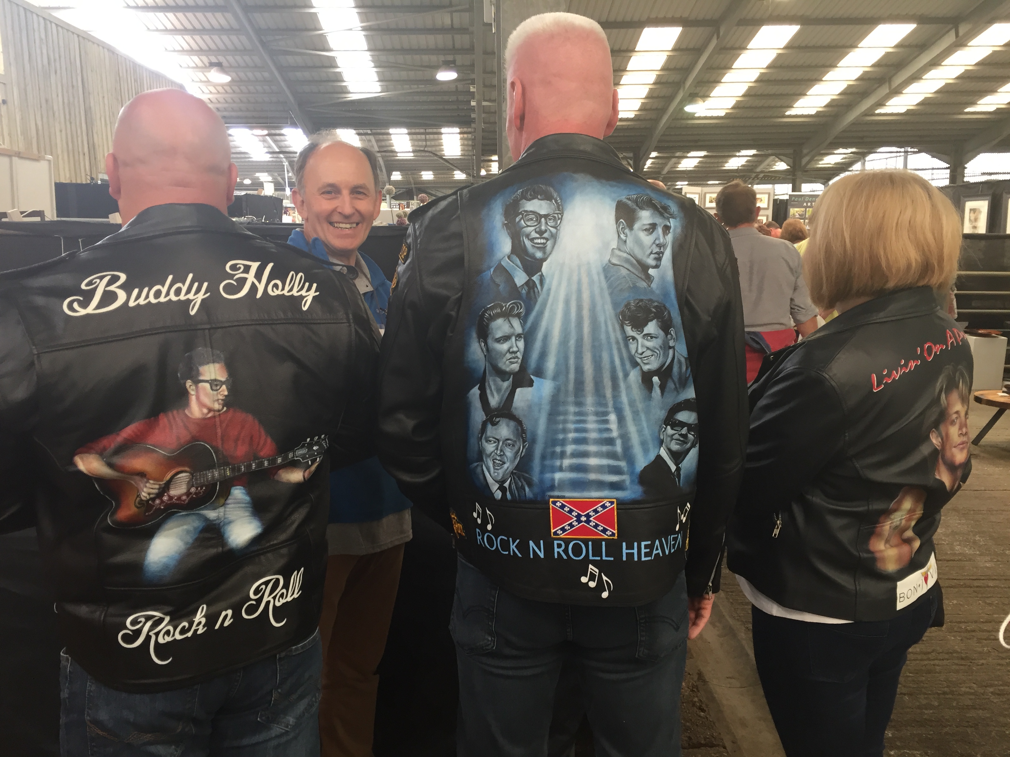 3 jackets I have painted
