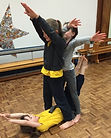 Make a Move children dance movement exercise child stretching Clive Richards Foundation