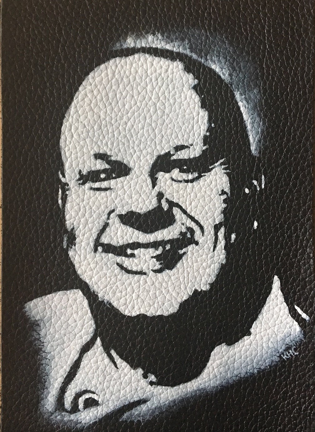 Baldy Holly leather jacket patch