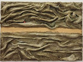 Cement, spray on wood