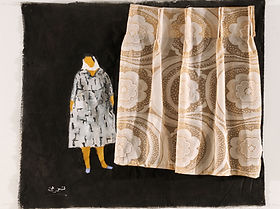 Industrial colors on canvas