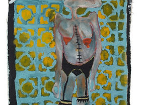 Industrial colors on canvas