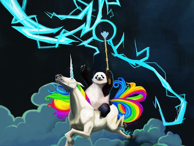 Panda Poles Magic Ski Wands