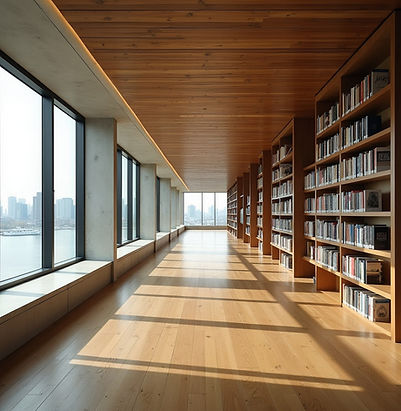 City island new york library concept