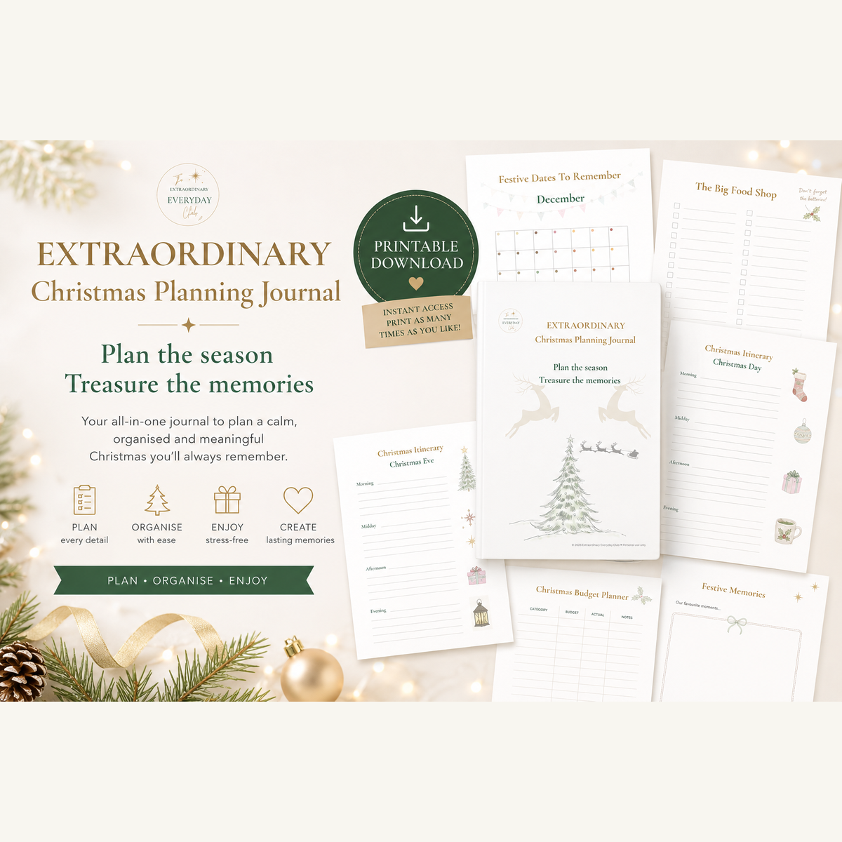The Extraordinary Christmas Planner