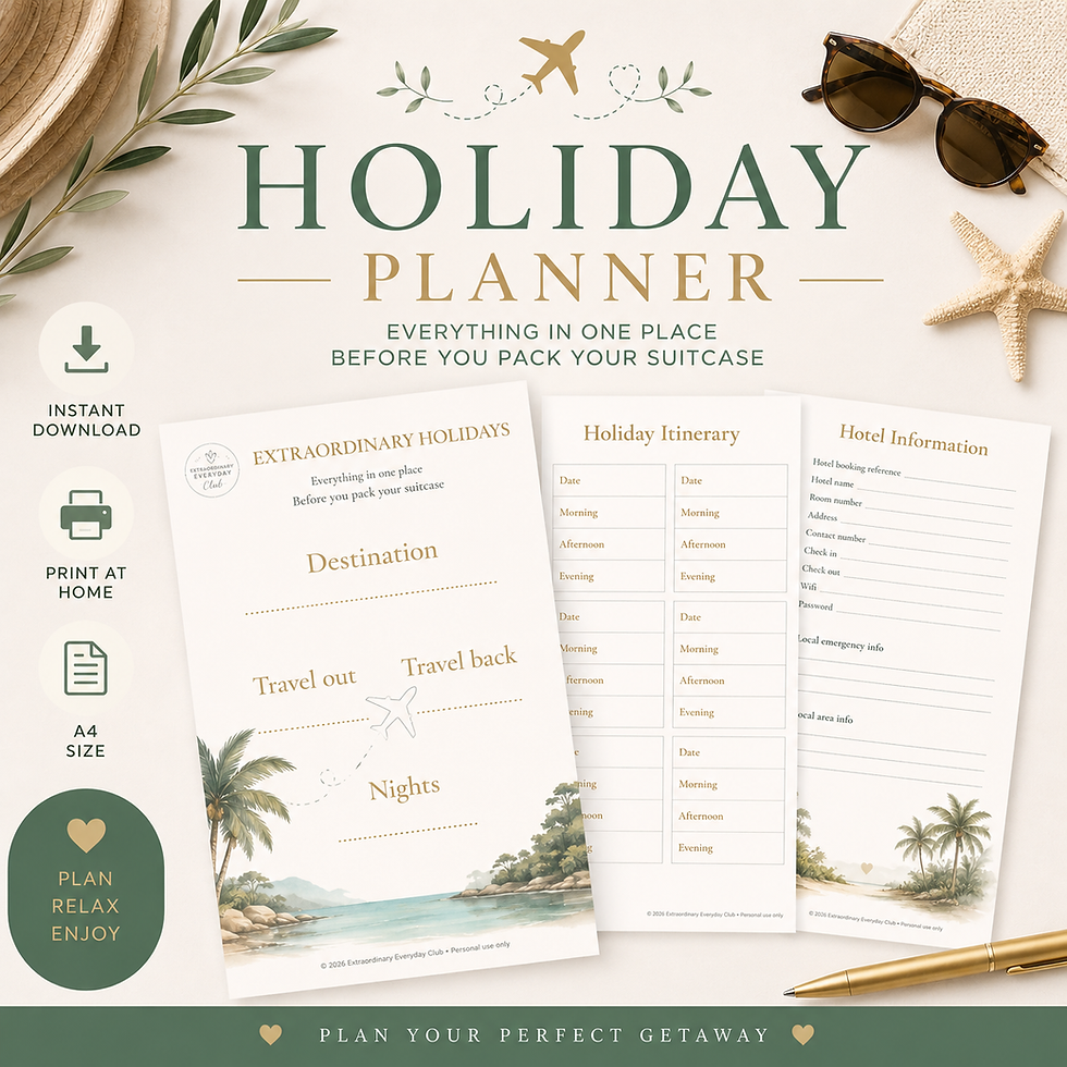 Thumbnail: Extraordinary Holiday Planner