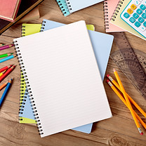 Stationery On Desk
